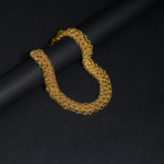 Collier Tressé Rose & Or Charms Soleil & Médaille