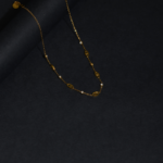Collier Chaîne Fine Maillons Marins & Zircons