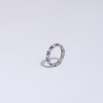 Bague Éternité Améthyste & Zircon