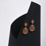 Boucles Mandala Rosé Pavé Cristal