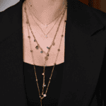 Collier Multi-Rangs Charms Gold